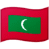 🇲🇻 flag: Maldives display on Google